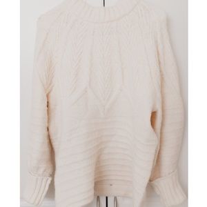 White sweater from target